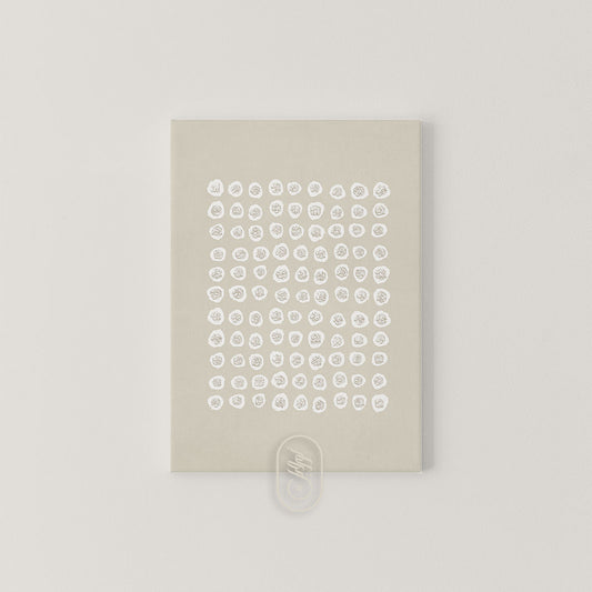 CANVAS | Modern Beige Abstract | 99 names of Allah