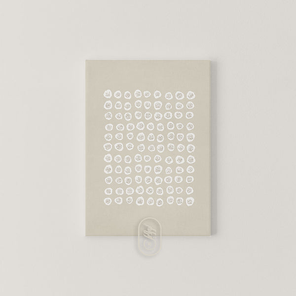 CANVAS | Modern Beige Abstract | 99 names of Allah