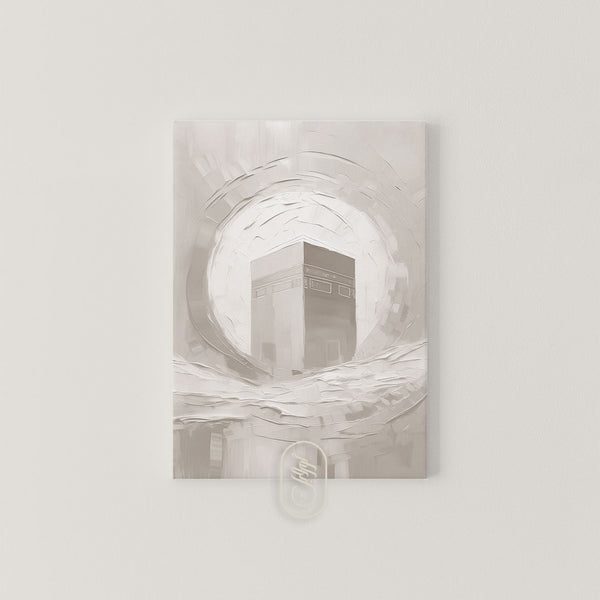 CANVAS | Modern Beige Abstract | Kaaba #3