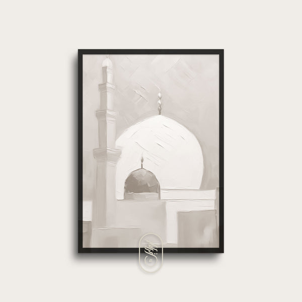 Modern Beige Abstract | Mosque #2