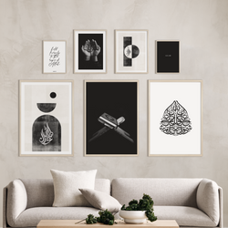 Scandi Style Black, White Beige | Various Sizes Combination