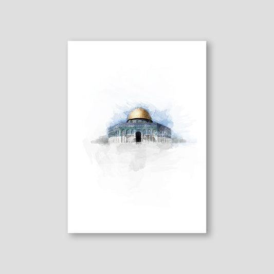The Dome of the Rock, Color - Doenvang