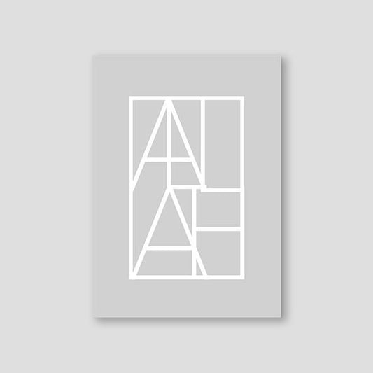 Allah Square, Grey - Doenvang