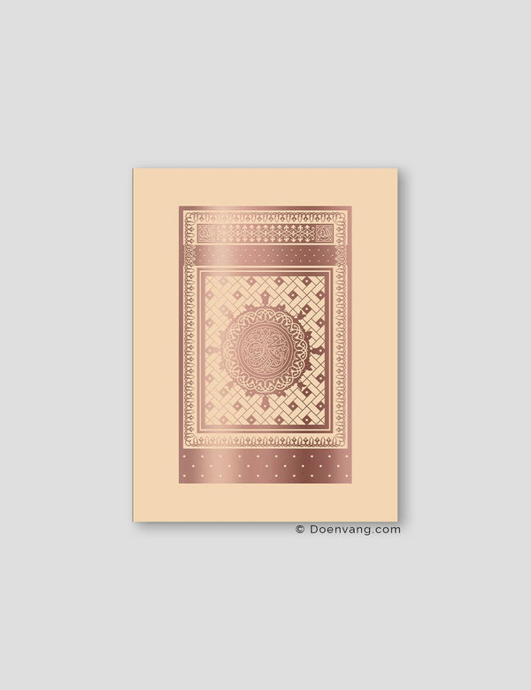 FOIL POSTER | An Nabawi Door, Sabbia Background