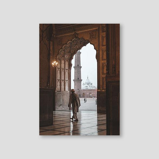 Badshahi Mosque, Man - Doenvang