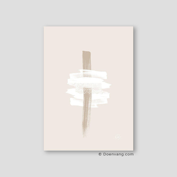 Beige and White Abstract An Nisa 4 59