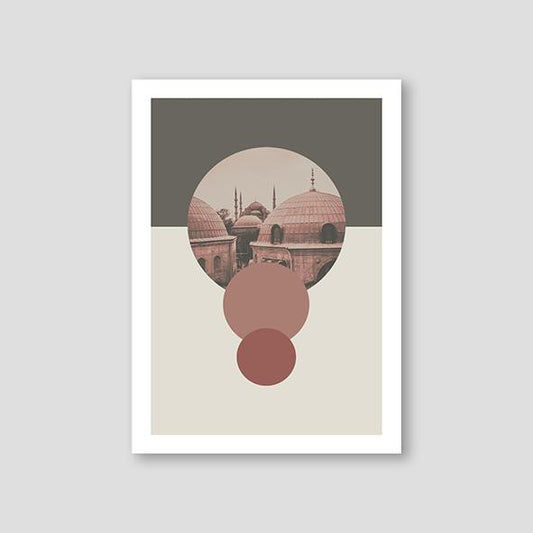 Blue Mosque View, Geometric - Doenvang