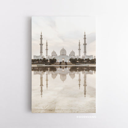 CANVAS | Sheikh Zayed Mosque Reflection, Abu Dhabi 2020