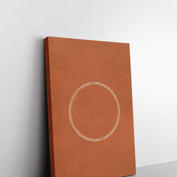 CANVAS | Ayath Al Kursi Circle, Terracotta