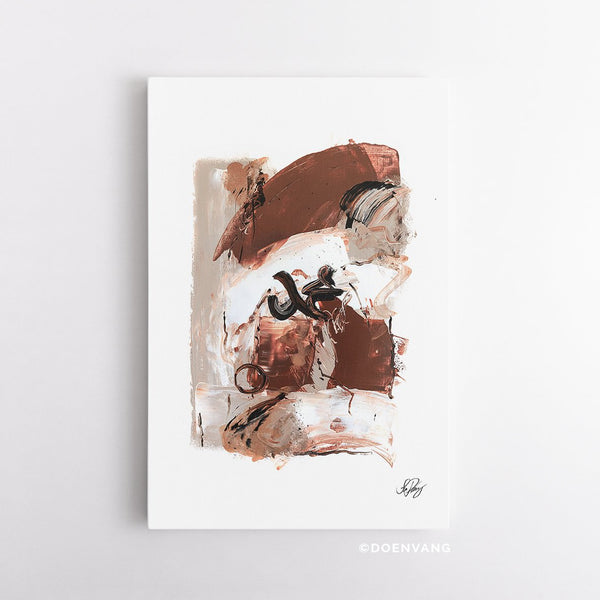 CANVAS | Abstract Muhammed (PBUH), Earth Colors