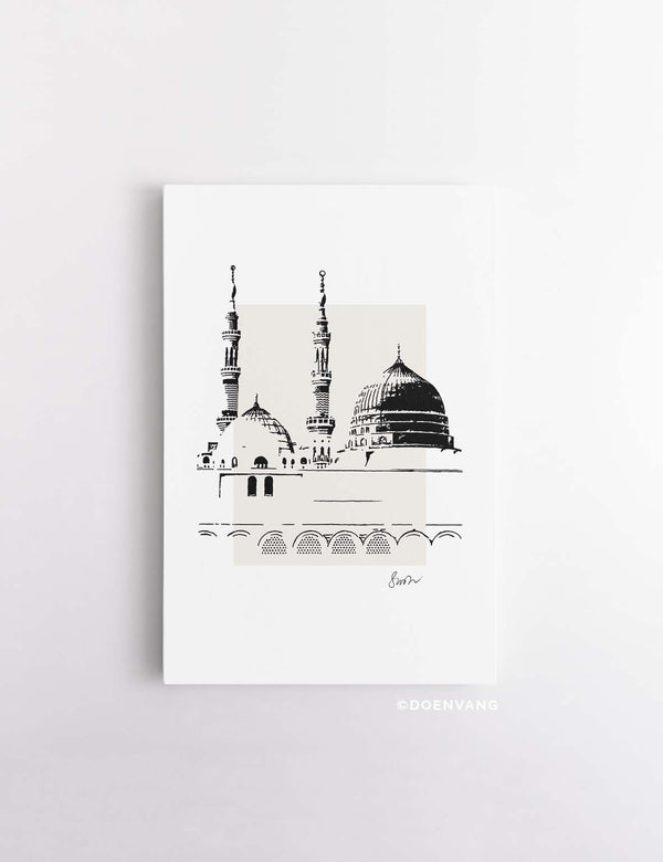 CANVAS | Handmade An Nabawi Ink drawing