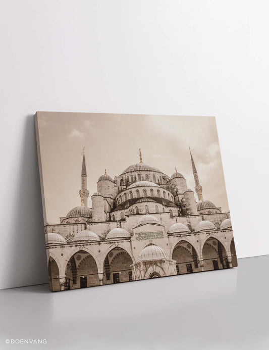 CANVAS | The Blue Mosque Beige | Turkey 2018