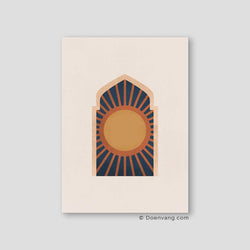 Mosque Window Sunrise, Vintage - Doenvang