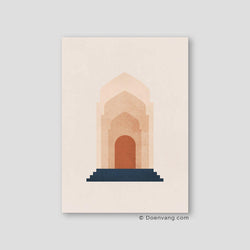 Dubai Mosque Entrance, Vintage - Doenvang