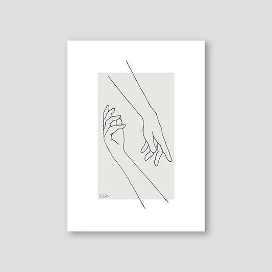 Hand Drawing #2 w/signature - Doenvang