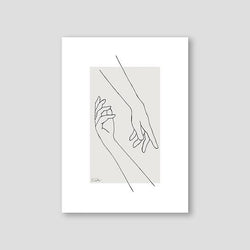 Hand Drawing #2 w/signature - Doenvang