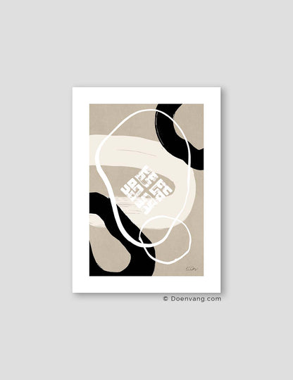 Scandinavian Abstract Kufic Muhammad (PBUH)