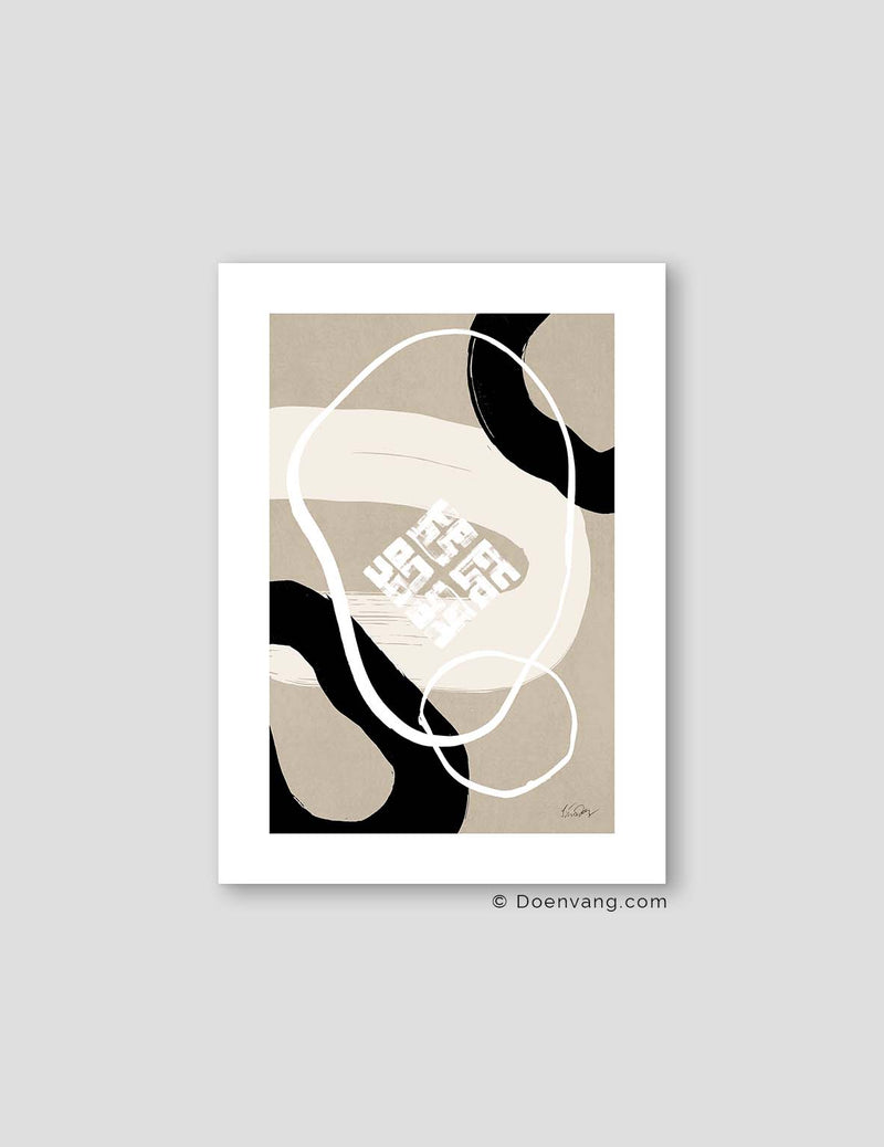 Scandinavian Abstract Kufic Muhammad (PBUH)