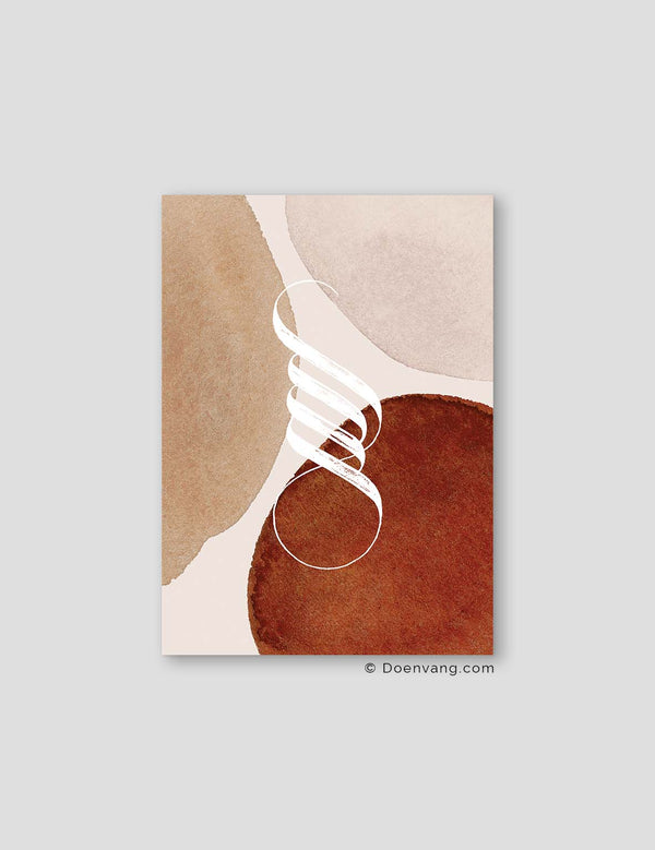 Handmade Allah | Earth Color Abstracts