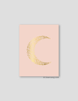 FOIL POSTER | Al Kursi Moon, Nude