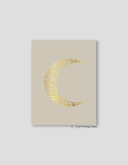 FOIL POSTER | Al Kursi Moon, Perla