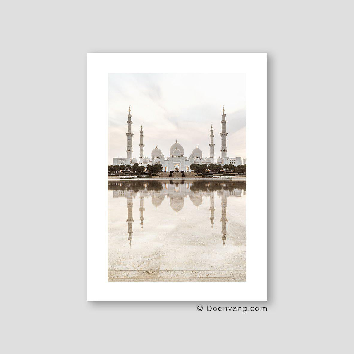 Sheikh Zayed Mosque Reflection, Abu Dhabi 2020