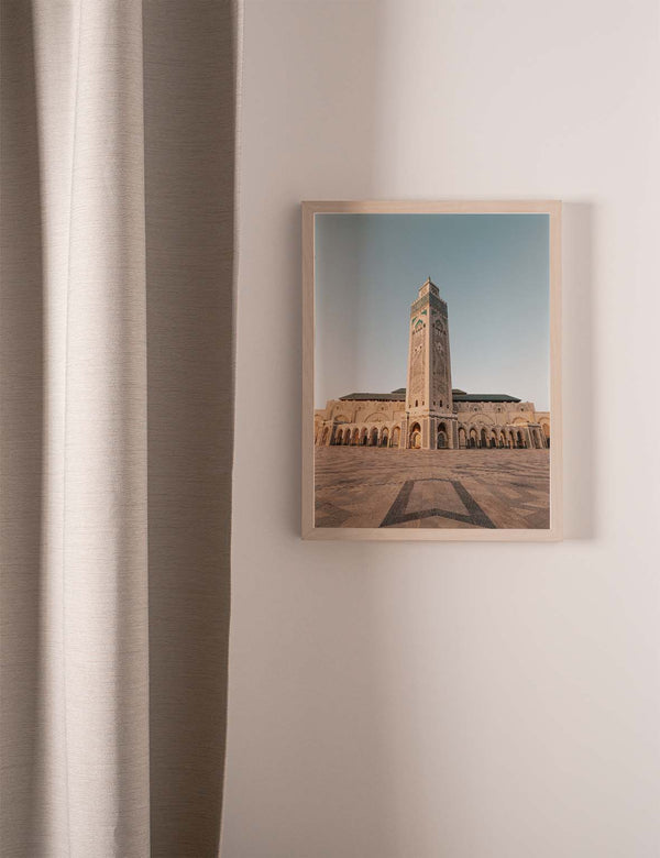 Casablanca Mosque Vertical, Morocco 2021