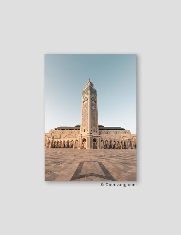 Casablanca-moskeen Lodret, Marokko 2021