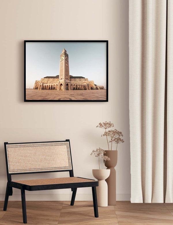 Casablanca Mosque Horizontal, Morocco 2021