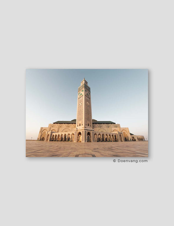 Casablanca Mosque Horizontal, Morocco 2021