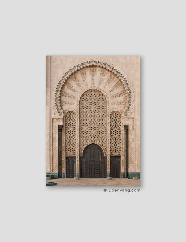 Casablanca Mosque Entrace, Morocco 2021