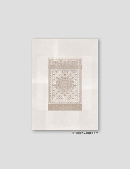 An Nabawi Door Medina, Beige Textured