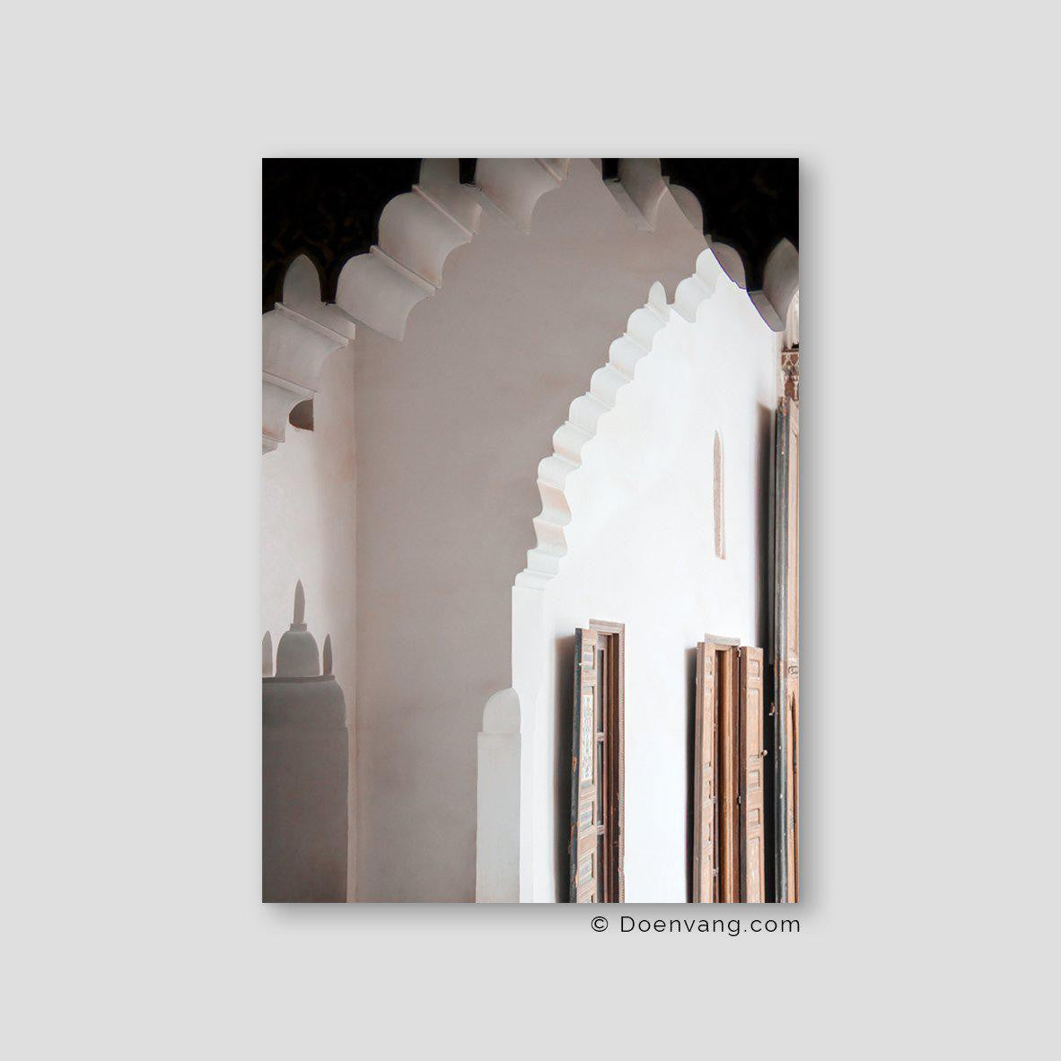 Marrakesh Castle Arches Morocco 2018 - Doenvang