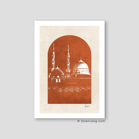 Handmade An Nawabi, Orange Vintage - Doenvang