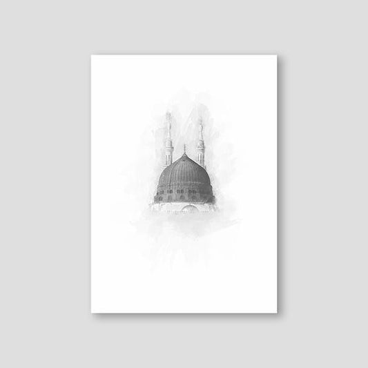 Medina Watercolor, Black and White - Doenvang