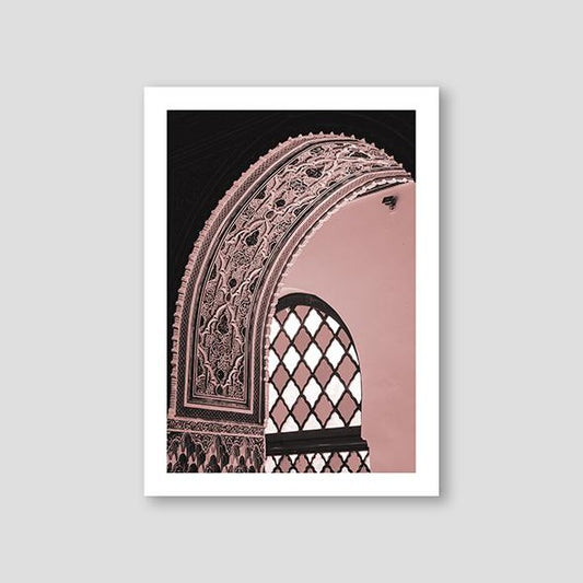 Moroccan Window, Pink - Doenvang
