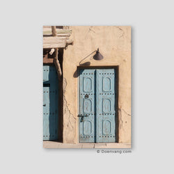 Old Town Light Blue Door, Dubai 2021