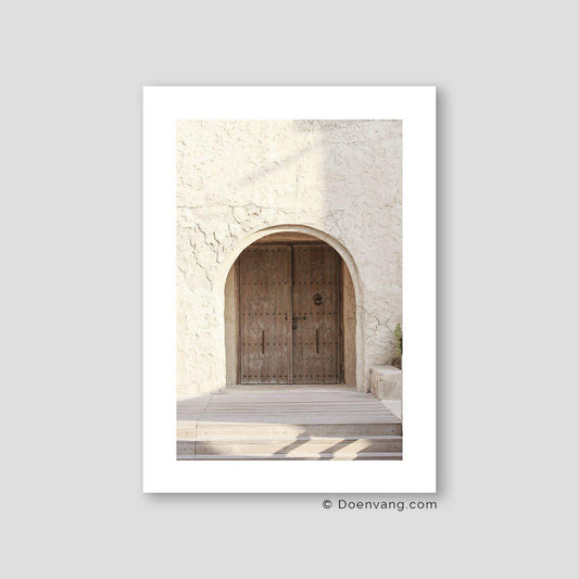 Dubai Old Town Wooden Door, Dubai 2021