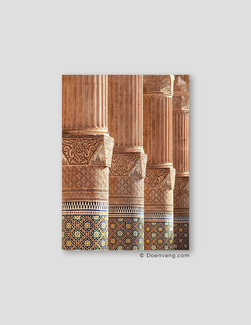 Marrakech Gardens Pillars | Morocco 2021