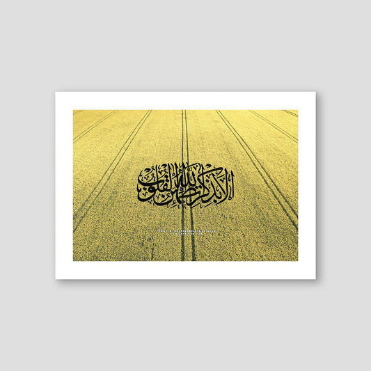 Rapeseed flower, Verily Calligraphy - Doenvang