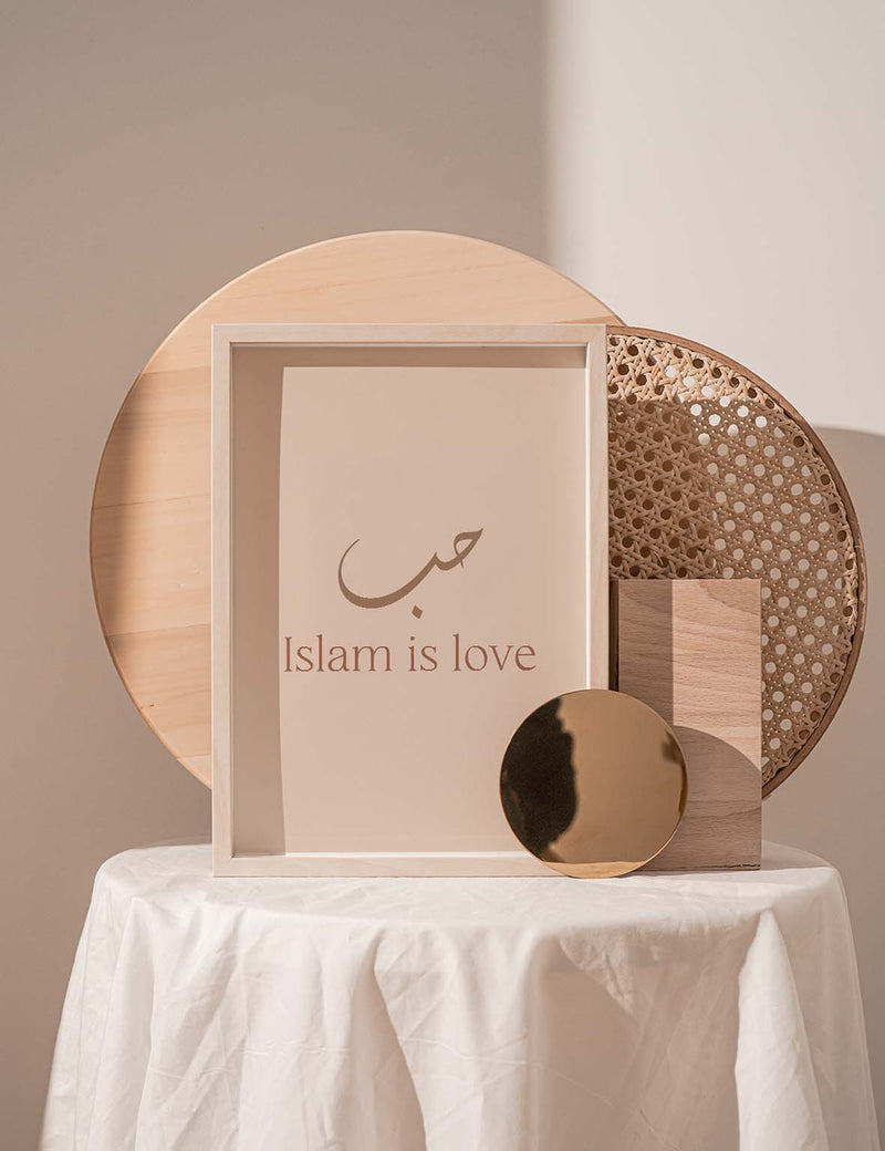 Islam Is Love Dusty Colors