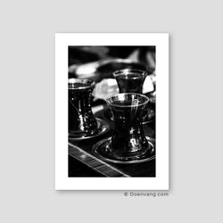 Turkish Tea, Black and White