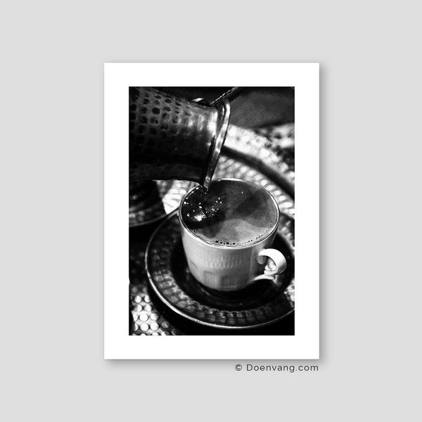 Turkish Coffee, Black and White