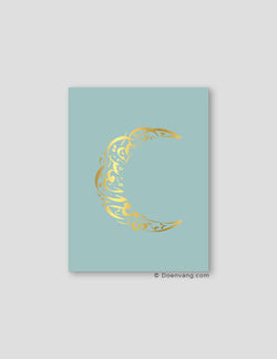 FOIL POSTER | Verily Moon, Celeste