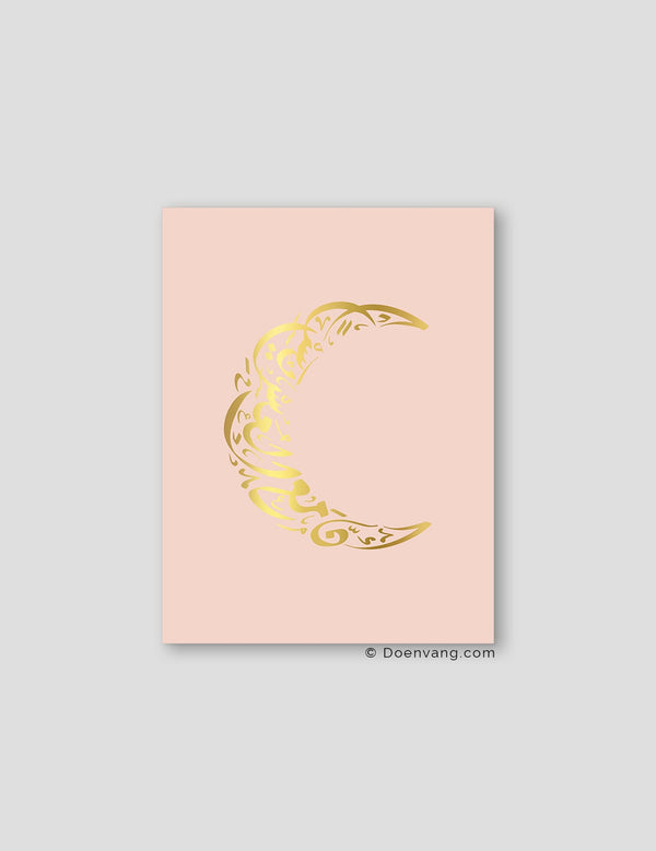 FOIL POSTER | Verily Moon, Nude