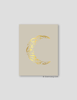 FOIL POSTER | Verily Moon, Perla