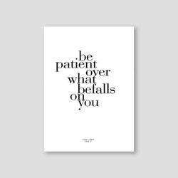 Be Patient - Doenvang