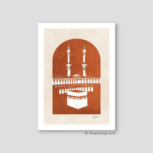 Handmade Kaabe, Orange Vintage. - Doenvang