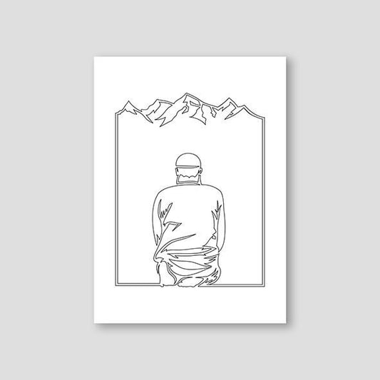 Man and Mountain - Doenvang