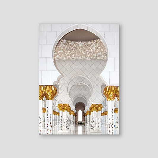 Sheikh Zayed, Gold Pillars - Doenvang